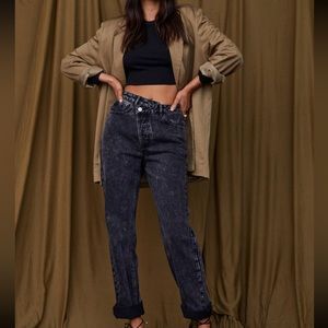 12th Tribe Black Jeans NWT